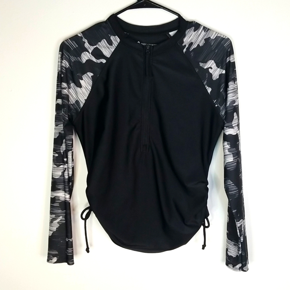 Free Country Long Sleeve Runner Shirt Small